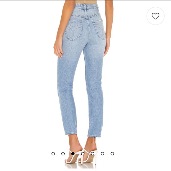 Rolla’s NWT Dusters High Rise Slim Distressed Jeans in Vintage Blue - Picture 3 of 12